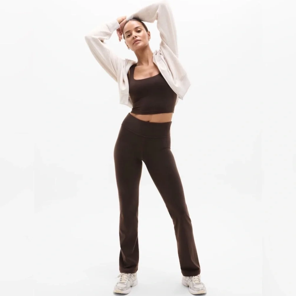 NWT Athleta Elation Straight Truffle Leg 2.0 Sz XL  (# 769062)